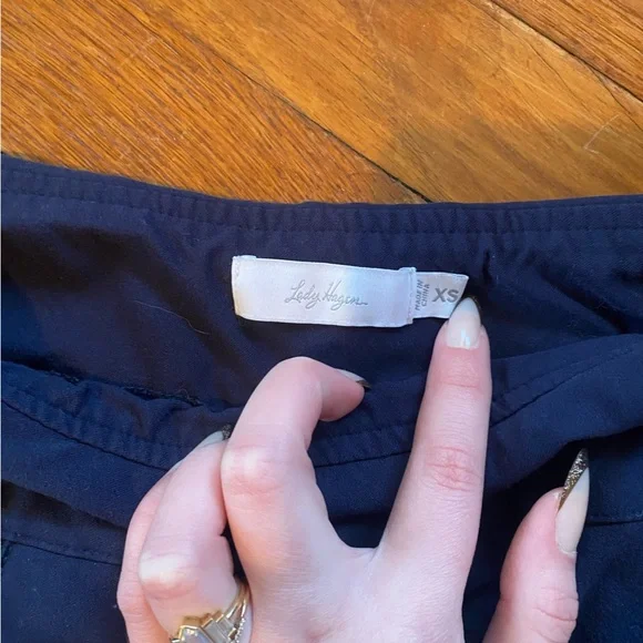 Lady Hagen Navy Blue Golf Pants - Picture 3 of 8